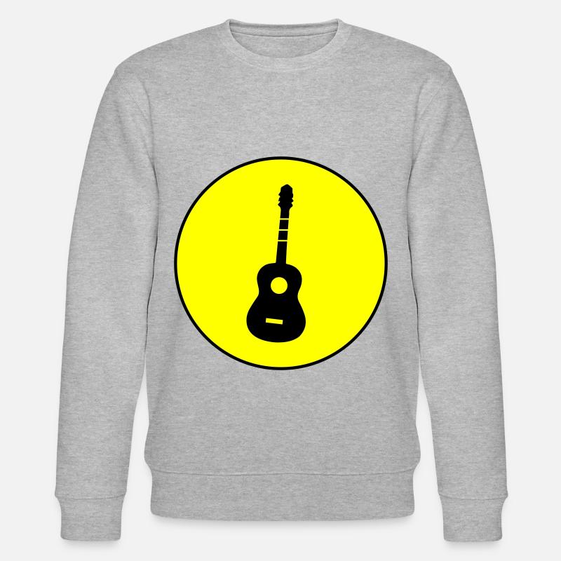 Gitarre Akustik - Stanley/Stella Unisex Bio-Sweatshirt CHANGER  - Grau meliert
