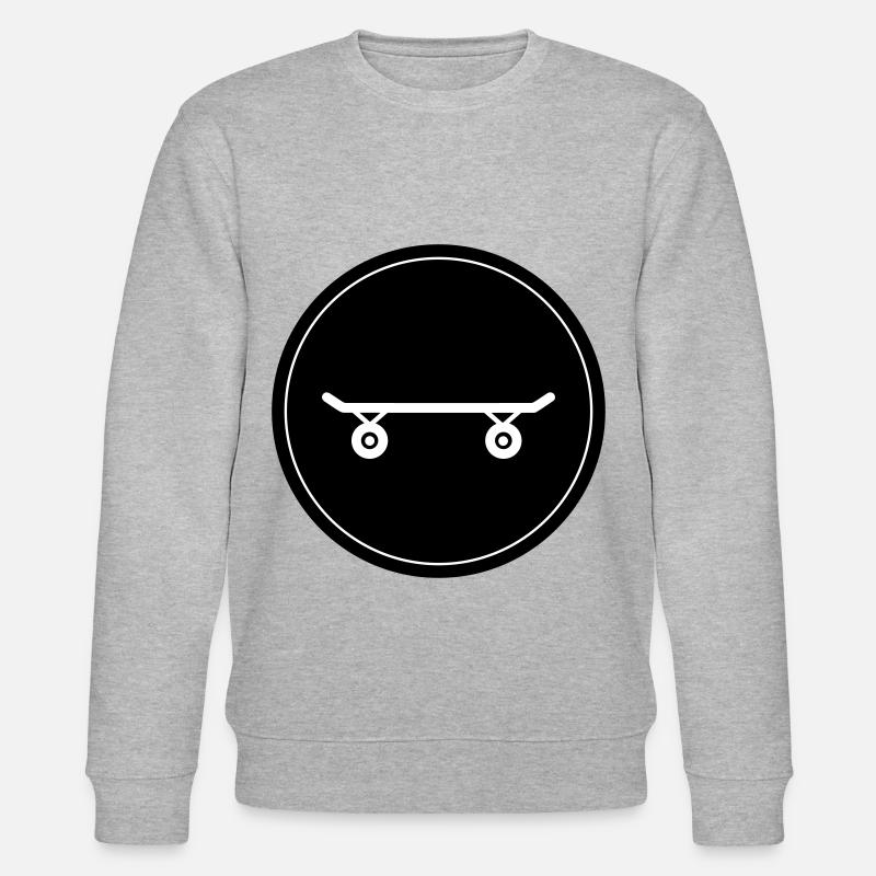 Skateboard Skaters - Stanley/Stella CHANGER Unisex Organic Sweatshirt - heather grey