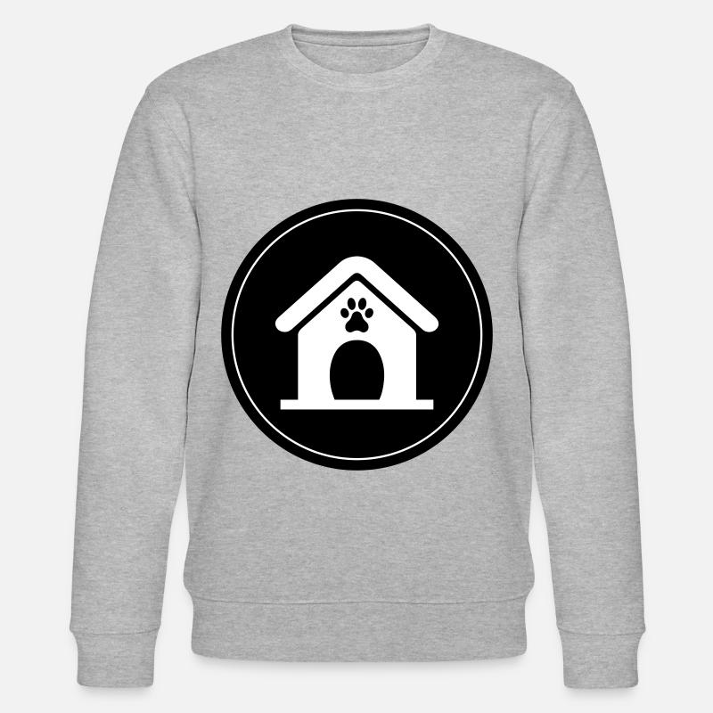 Cercle de chien de niche - Sweat bio CHANGER Stanley/Stella Unisexe - gris chiné