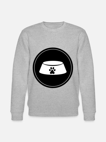 Napf Dog Circle - Stanley/Stella CHANGER Unisex Organic Sweatshirt - heather grey