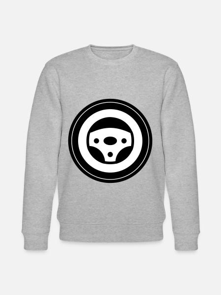 Tyre tuning circle - Stanley/Stella CHANGER Unisex Organic Sweatshirt - heather grey