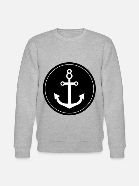 Anchor - Stanley/Stella CHANGER Unisex Organic Sweatshirt - heather grey