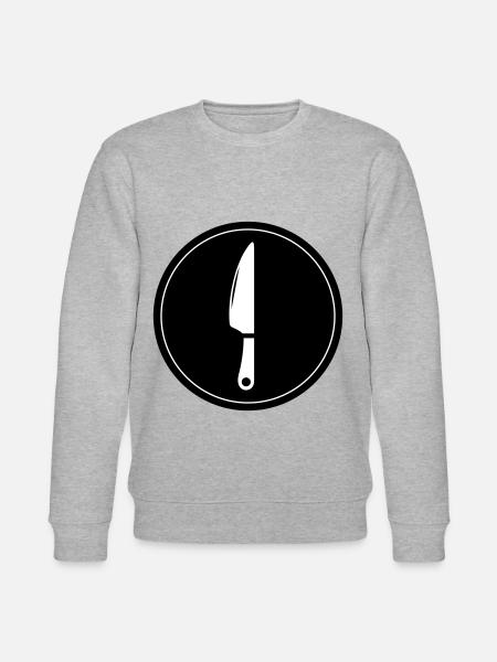 Messer icon - Stanley/Stella Unisex Bio-Sweatshirt CHANGER - Grau meliert