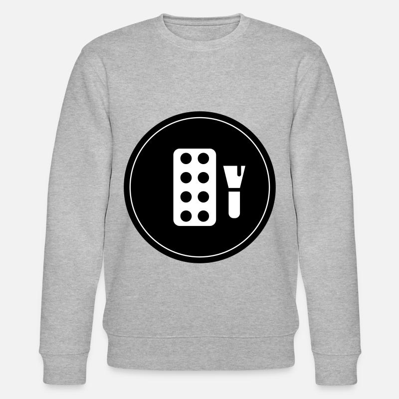 Make Up Kosmetik - Stanley/Stella Unisex Bio-Sweatshirt CHANGER  - Grau meliert