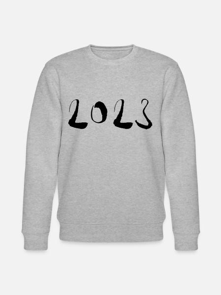 2023 - Year - New Year - Stanley/Stella CHANGER Unisex Organic Sweatshirt - heather grey