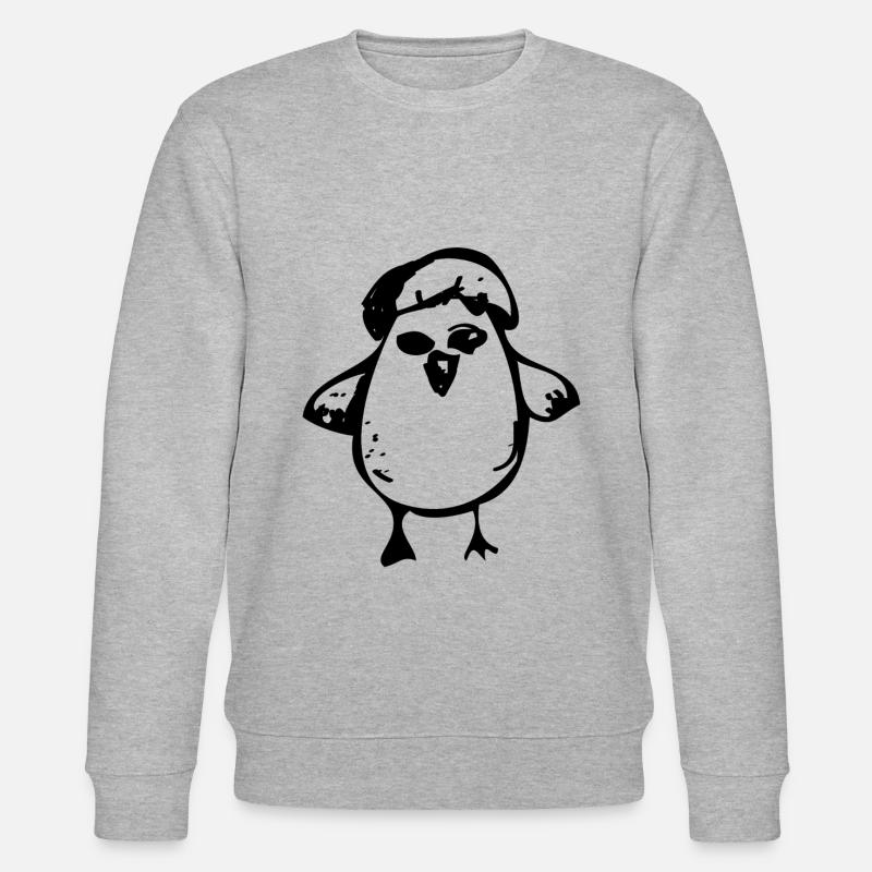 Kücken - Stanley/Stella Unisex Bio-Sweatshirt CHANGER  - Grau meliert
