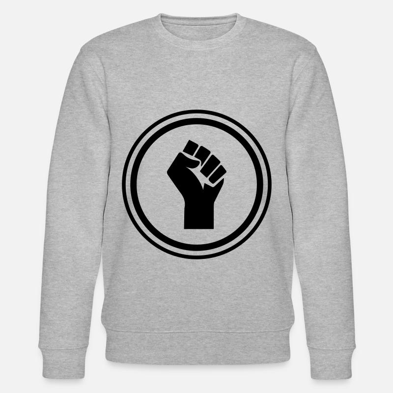 Main Faust - Sweat bio CHANGER Stanley/Stella Unisexe - gris chiné