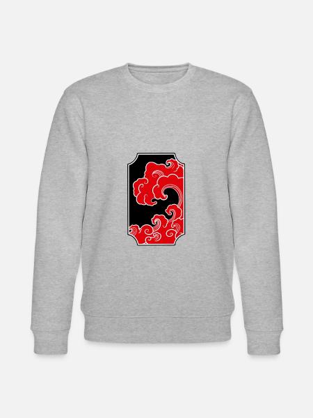 Manga-Kunst - Stanley/Stella Unisex Bio-Sweatshirt CHANGER  - Grau meliert