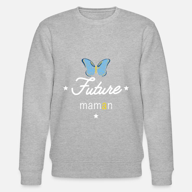 Future maman - Sweat bio CHANGER Stanley/Stella Unisexe - gris chiné