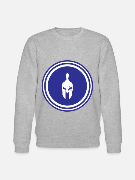 Spartaner Helm - Stanley/Stella Unisex Bio-Sweatshirt CHANGER  - Grau meliert