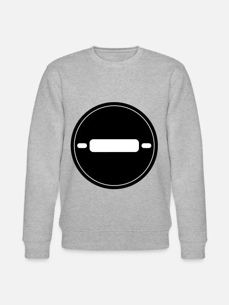 Kitchen roll baking rolling pin - Stanley/Stella CHANGER Unisex Organic Sweatshirt - heather grey