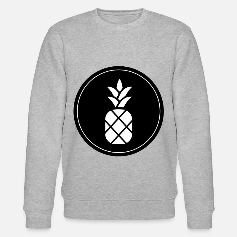 Ananas - Sweat bio CHANGER Stanley/Stella Unisexe - gris chiné