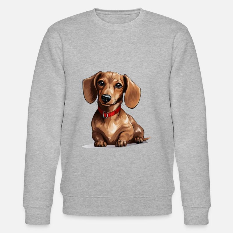 Jamnik - Ekologiczna bluza unisex Stanley/Stella CHANGER  - szary melanż