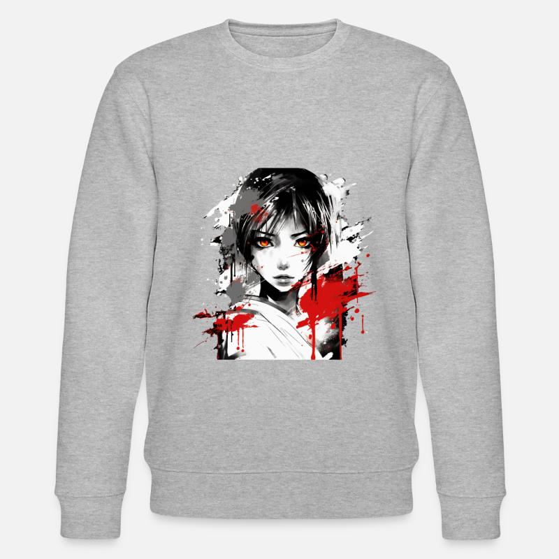 REDASIAN - Stanley/Stella Unisex Bio-Sweatshirt CHANGER  - Grau meliert