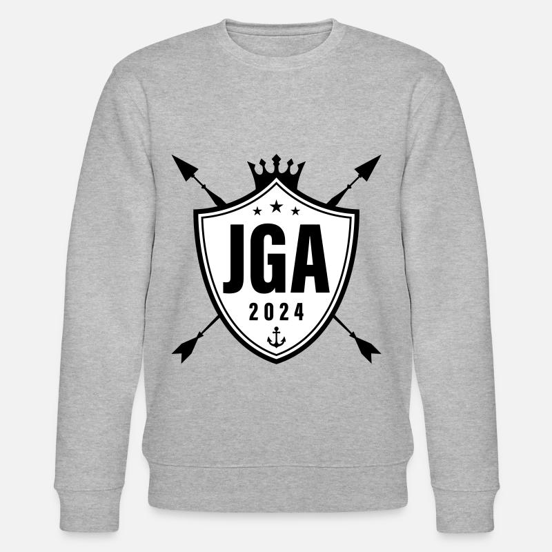 Mallorca 2024 - Stanley/Stella Unisex Bio-Sweatshirt CHANGER  - Grau meliert