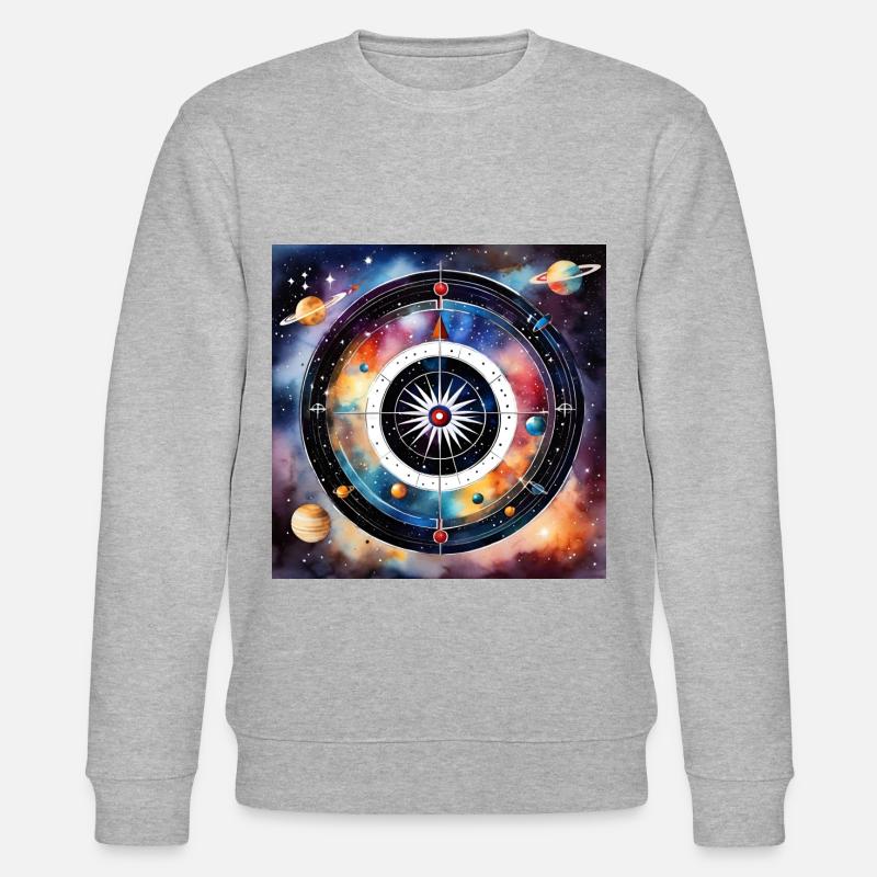 L’univers des fléchettes - Sweat bio CHANGER Stanley/Stella Unisexe - gris chiné