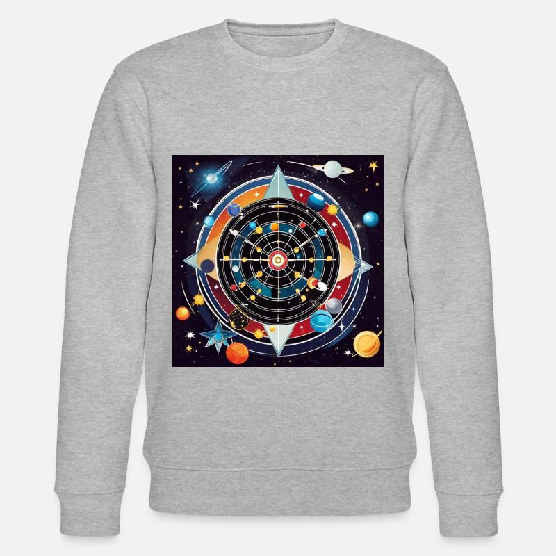 Infini Bullseye - Sweat bio CHANGER Stanley/Stella Unisexe - gris chiné