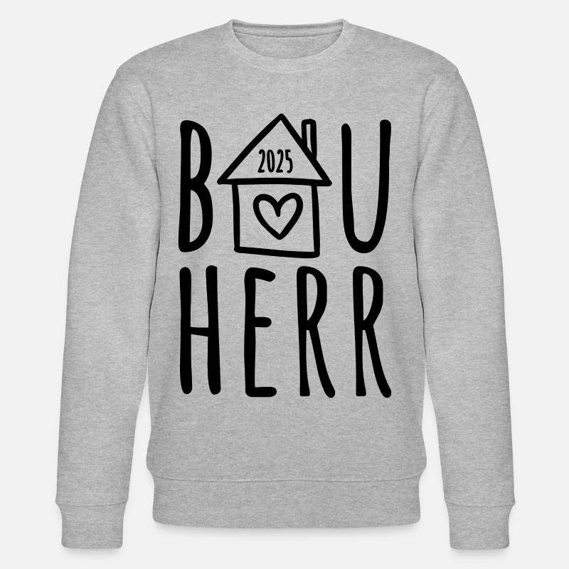 Bauherr 2025 - Stanley/Stella Unisex Bio-Sweatshirt CHANGER  - Grau meliert