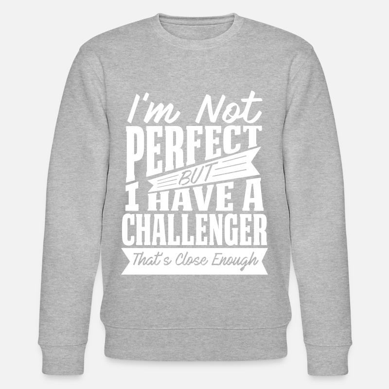 PERFEKT MIT CHALLENGER - Stanley/Stella Unisex Bio-Sweatshirt CHANGER  - Grau meliert