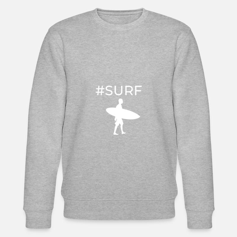 #surf - Stanley/Stella CHANGER Unisex Organic Sweatshirt - heather grey