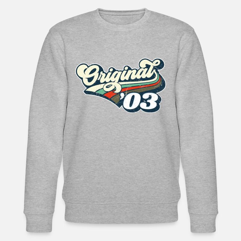 Original `03 - Stanley/Stella Unisex Bio-Sweatshirt CHANGER  - Grau meliert
