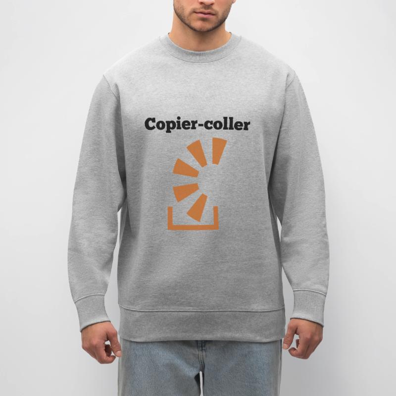Copier Coller Programmer Software Developer Nerd G Stanley/Stella Unisex Bio-Sweatshirt CHANGER 
