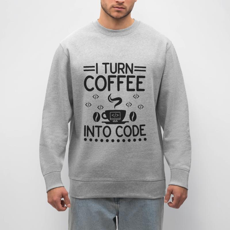 Café Codage Programmeur Codeur Développeur Nerd Coff Sweat bio CHANGER Stanley/Stella Unisexe