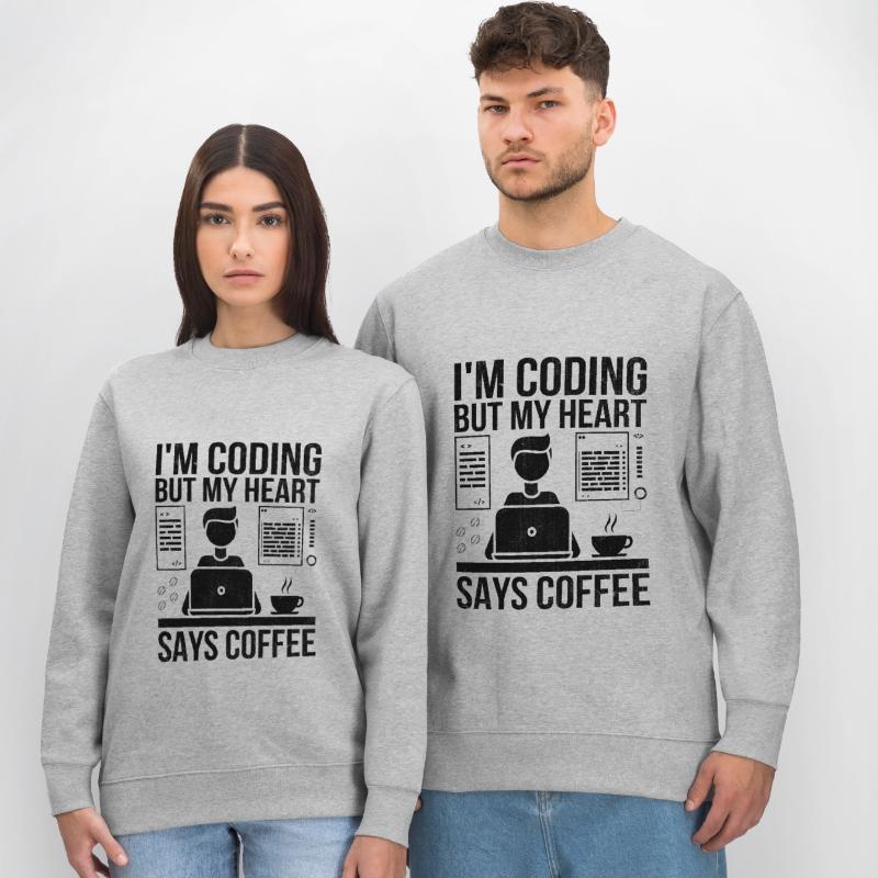 Café Codage Programmeur Codeur Développeur Nerd Coff Sweat bio CHANGER Stanley/Stella Unisexe