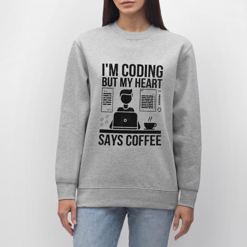 Café Codage Programmeur Codeur Développeur Nerd Coff Sweat bio CHANGER Stanley/Stella Unisexe