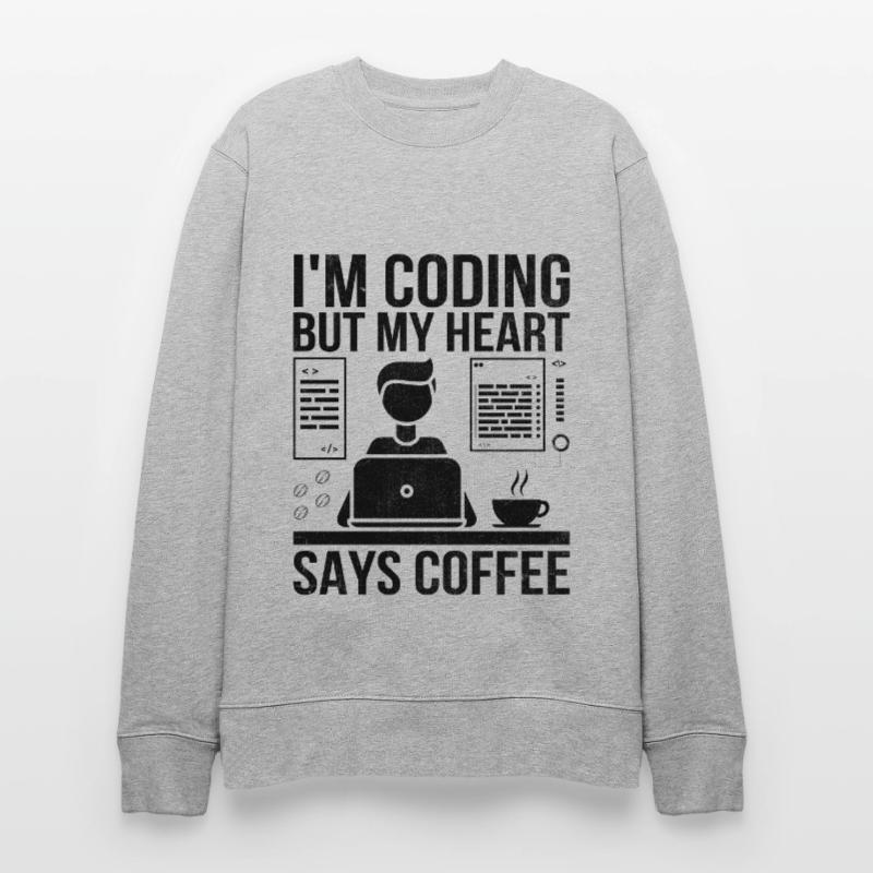 Café Codage Programmeur Codeur Développeur Nerd Coff Sweat bio CHANGER Stanley/Stella Unisexe