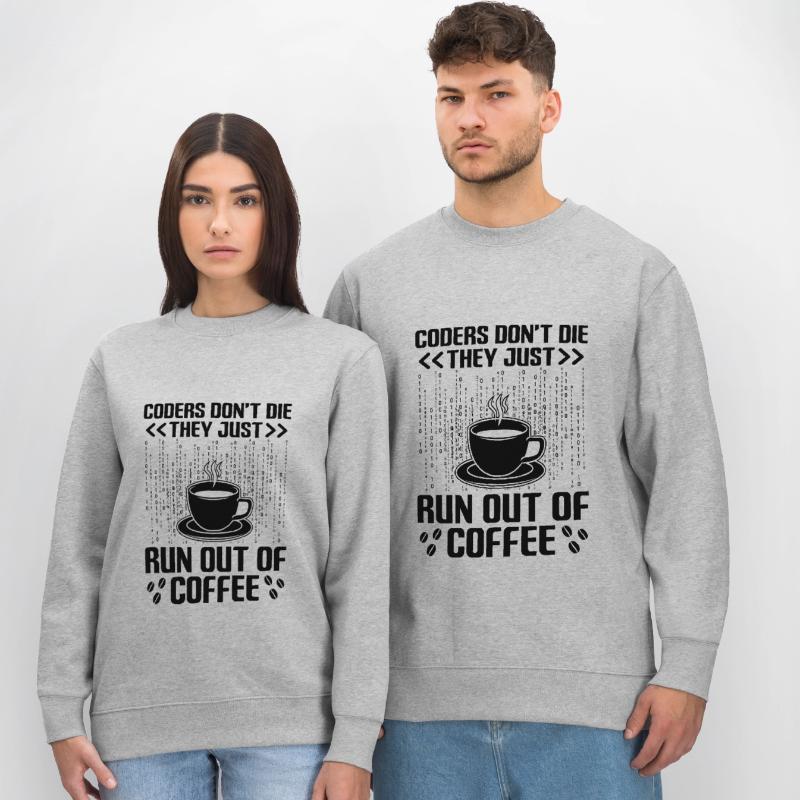 Café Codage Programmeur Codeur Développeur Nerd Coff Sweat bio CHANGER Stanley/Stella Unisexe