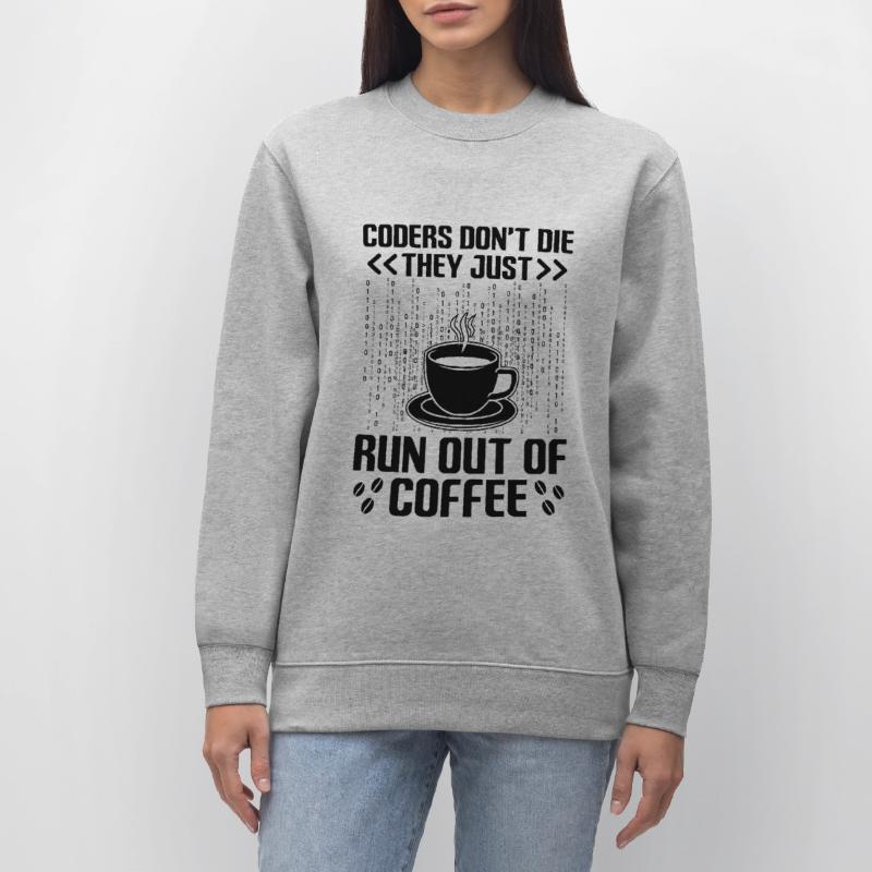 Café Codage Programmeur Codeur Développeur Nerd Coff Sweat bio CHANGER Stanley/Stella Unisexe
