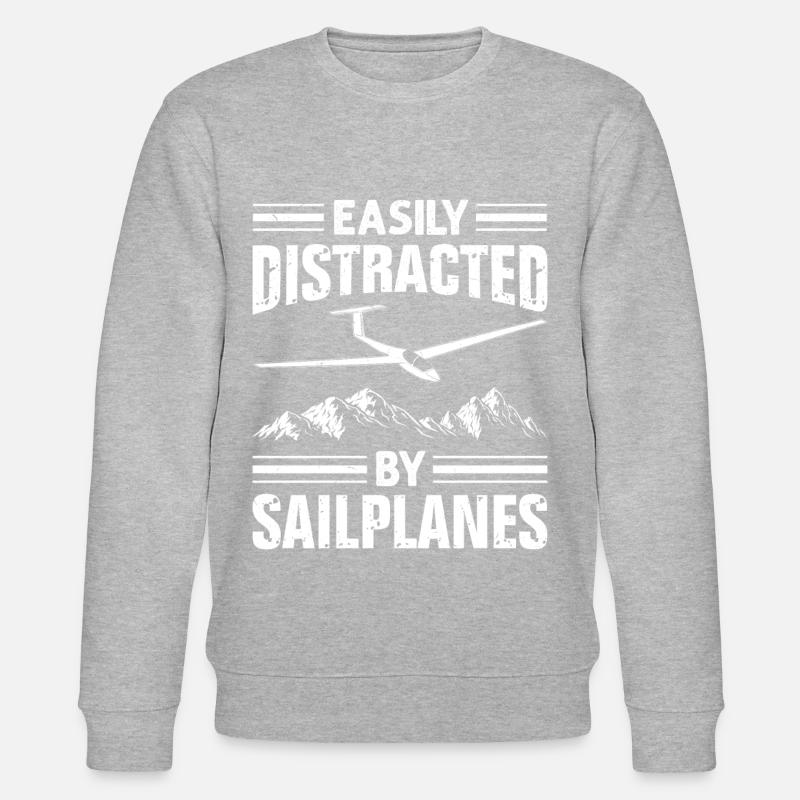 Planeur - Sweat bio CHANGER Stanley/Stella Unisexe - gris chiné