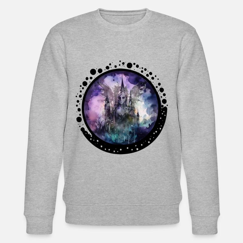 CircleFairy2 - Stanley/Stella CHANGER Unisex Organic Sweatshirt - heather grey