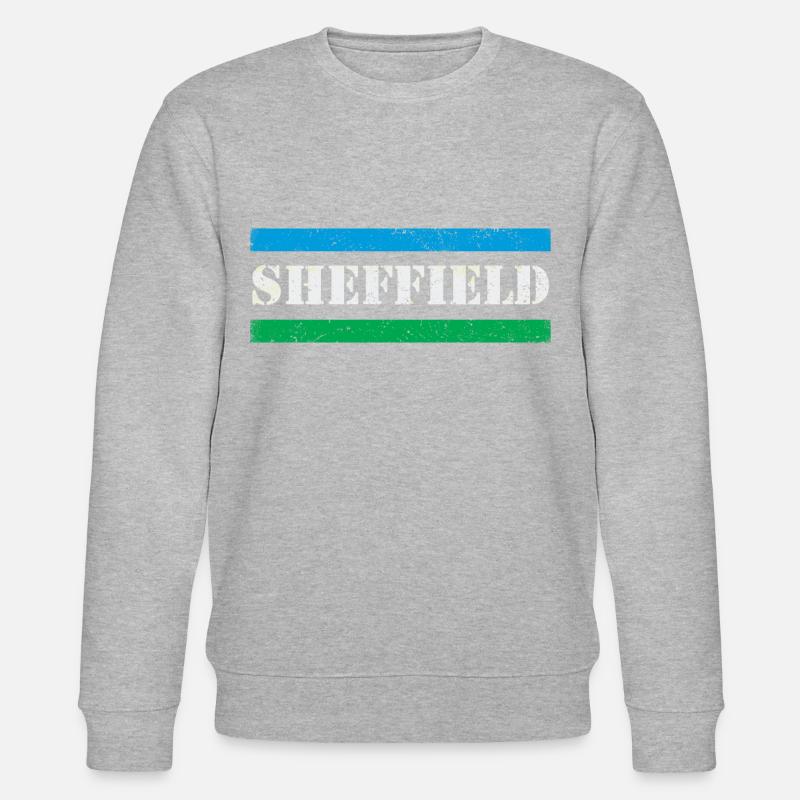 Sheffield - Stanley/Stella Unisex Bio-Sweatshirt CHANGER - Grau meliert