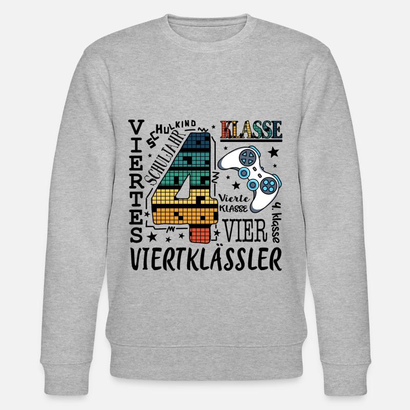 Jeux de 4e classe - Sweat bio CHANGER Stanley/Stella Unisexe - gris chiné