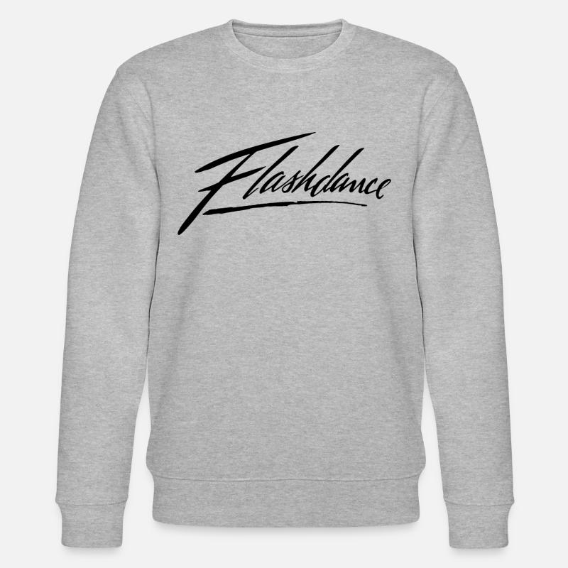 Flashdance Logo En Noir - Sweat bio CHANGER Stanley/Stella Unisexe - gris chiné