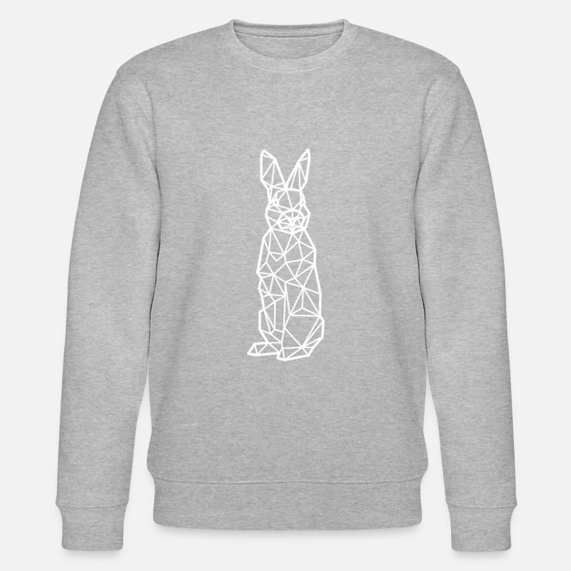 Polygone de lapin - Sweat bio CHANGER Stanley/Stella Unisexe - undefined