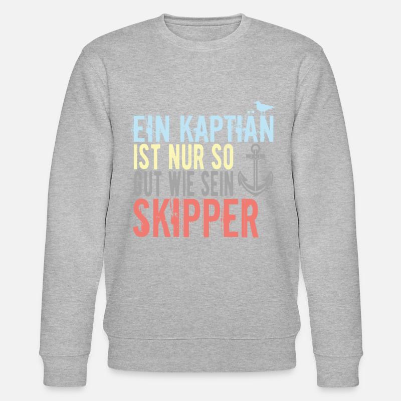 Skipper Sprüche - Stanley/Stella Unisex Bio-Sweatshirt CHANGER  - undefined