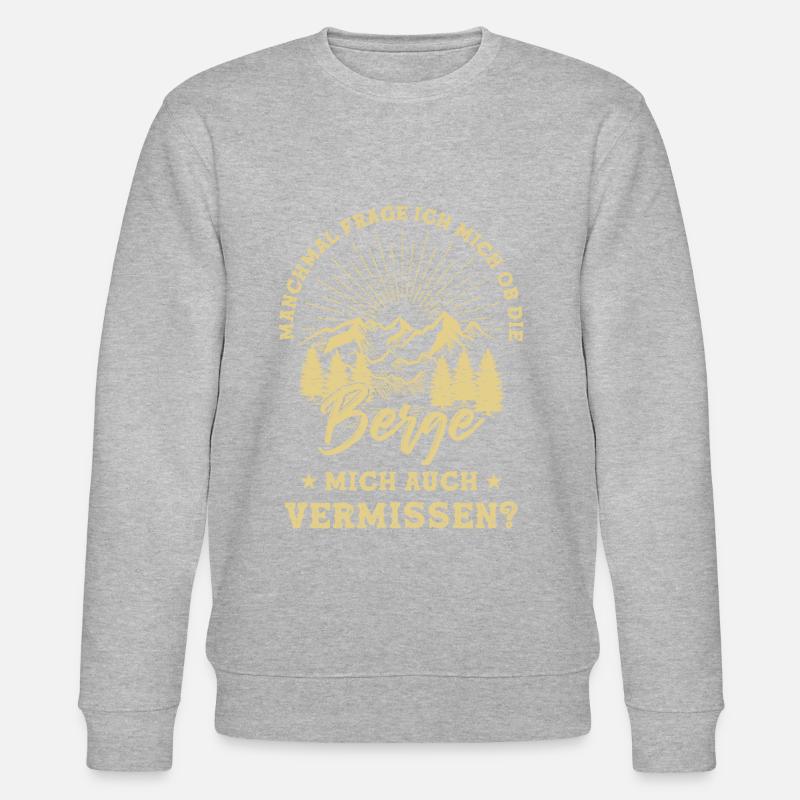 Berg Spruch - Stanley/Stella Unisex Bio-Sweatshirt CHANGER  - undefined