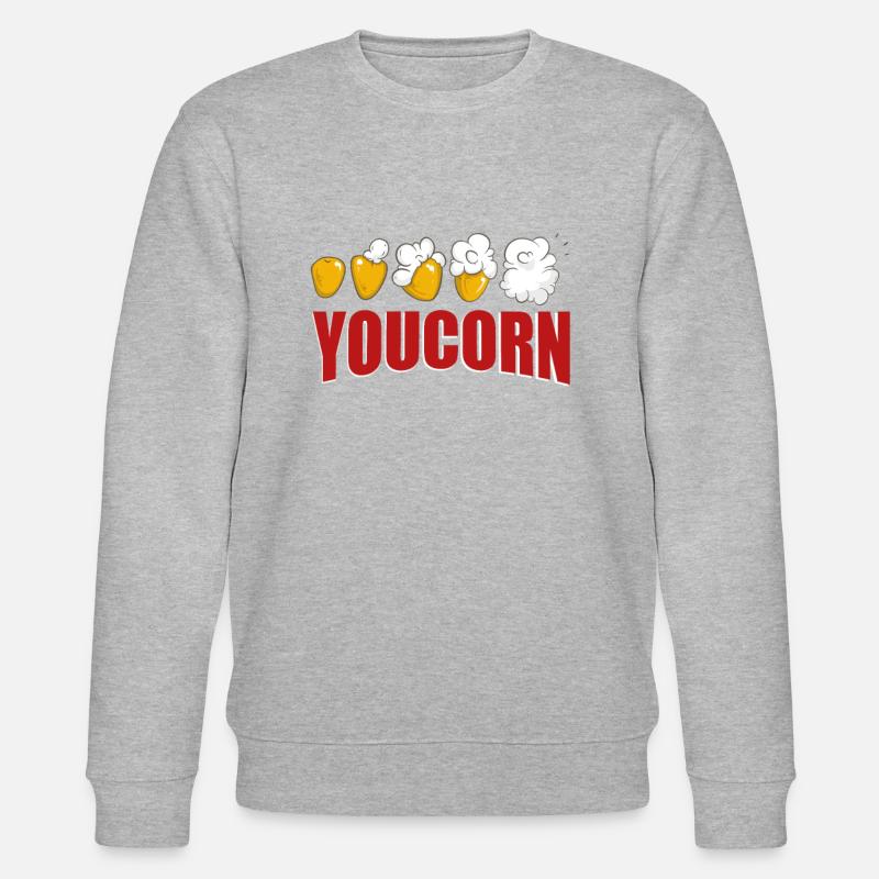 Popcorn Spruch - Stanley/Stella Unisex Bio-Sweatshirt CHANGER  - undefined