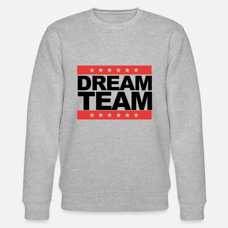 Traumteam - Stanley/Stella Unisex Bio-Sweatshirt CHANGER  - Grau meliert