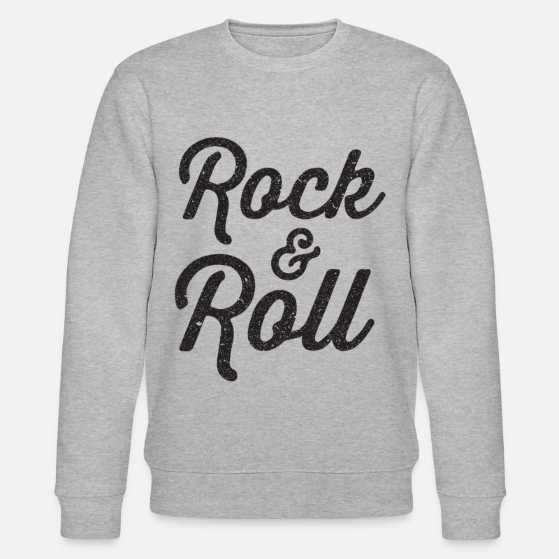 Rock n Roll - Sweat bio CHANGER Stanley/Stella Unisexe - gris chiné