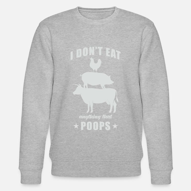 Vegetarier Geschenk - Stanley/Stella Unisex Bio-Sweatshirt CHANGER  - undefined