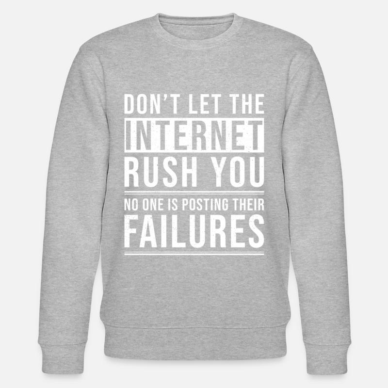 Inspiration citation Internet - Sweat bio CHANGER Stanley/Stella Unisexe - undefined