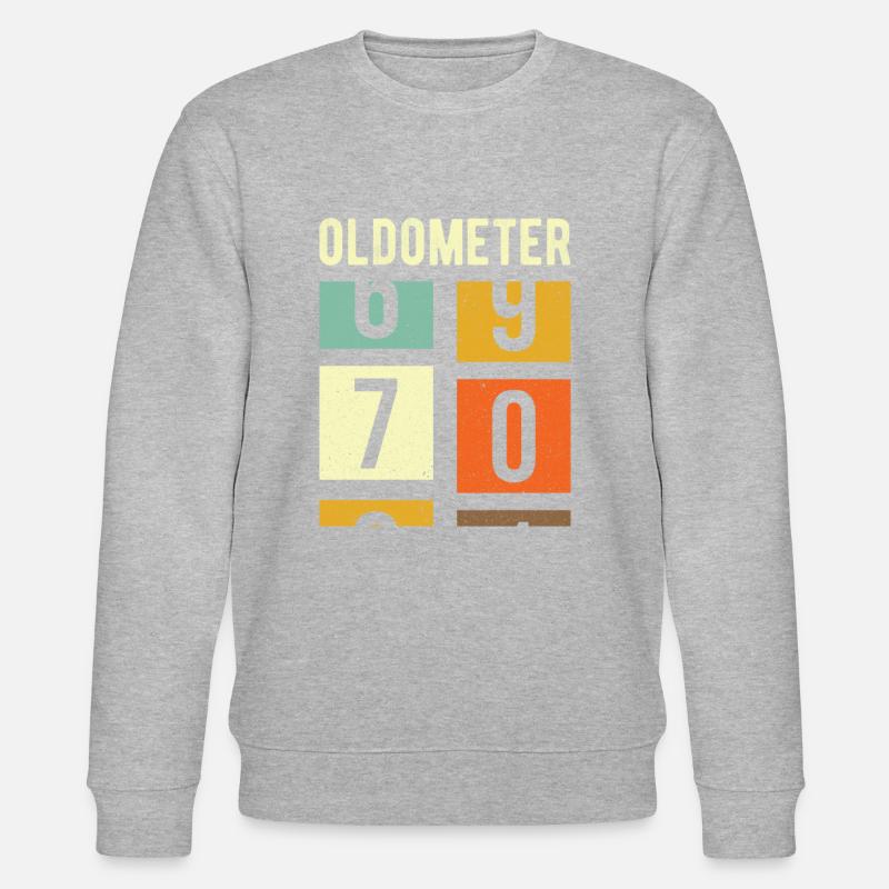 Oldomètre 70e anniversaire cadeau - Sweat bio CHANGER Stanley/Stella Unisexe - undefined