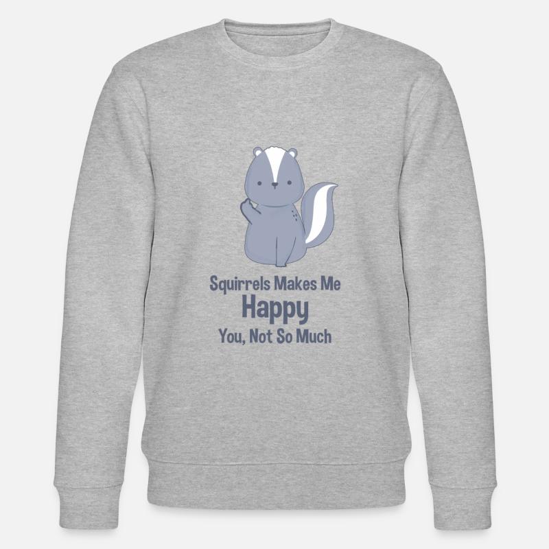 Squirrel funny - Stanley/Stella CHANGER Unisex Organic Sweatshirt - undefined