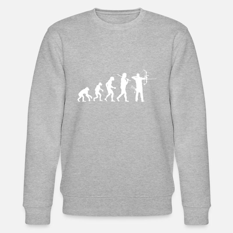 Evolution Bogenschießen - Stanley/Stella Unisex Bio-Sweatshirt CHANGER  - undefined
