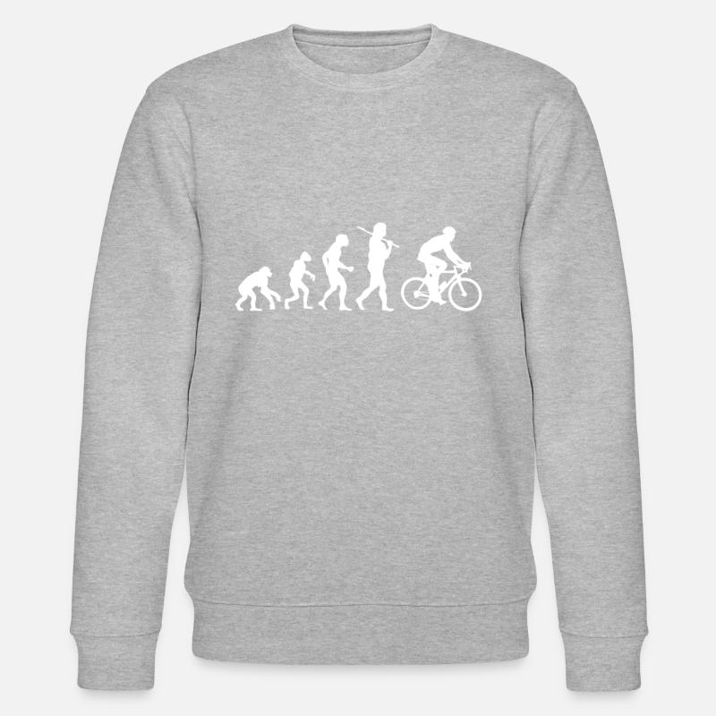 Evolution Bike - Stanley/Stella CHANGER Unisex Organic Sweatshirt - undefined