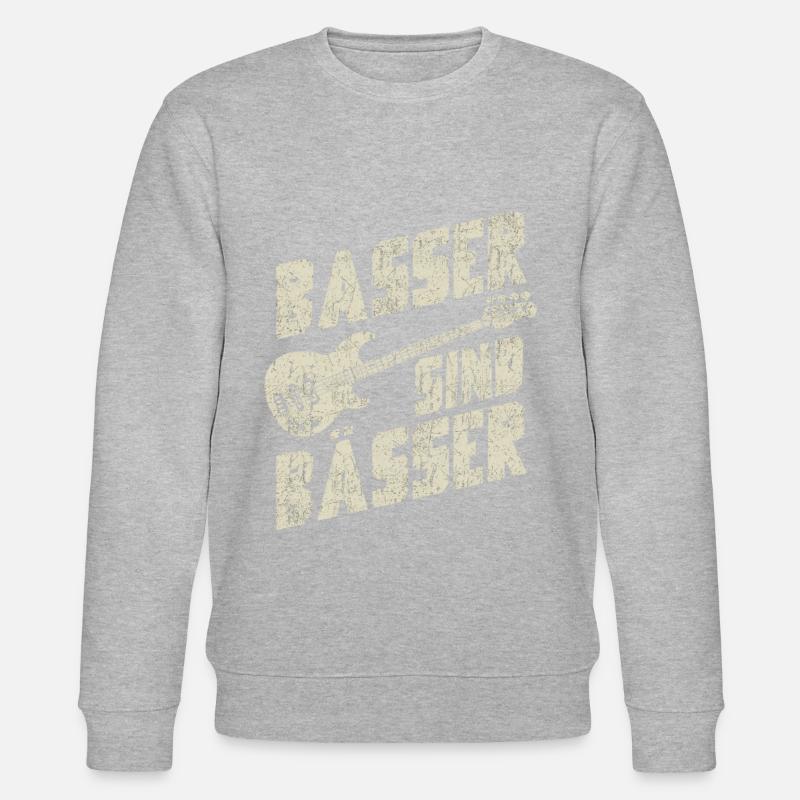 Basser sind Bässer - Stanley/Stella Unisex Bio-Sweatshirt CHANGER  - undefined